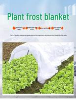 Thickened Plant Antifreeze Blanket: Winter Vegetable Cold Protection Non-Woven Fabric 2m x 3m (set) balta