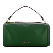 Michael Kors MK Orchard Gold Hardware Zipper Closure Leather Shoulder Crossbody Handbag Small Women handbag Green 32F4G5OC5L-BOSCO Basic Set (Bag+Dust Bag)