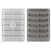 2Pcs Food Grade Silicone  Ices Cube Tray Long Cylinders  Ices Cube Mold Reusable Ices Maker for Soup Freezers Wine Juice pilka spalva