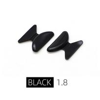 5 Pairs Silicone Non-slip Silicone Nose Pad designed for Eyeglasses Butterfly Glasses Nose Rest featuring Height Enhancement Anti-Cratering