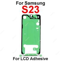 Battery Sticker For Samsung S23 S23+ S23FE S23Ultra SM-S911 S916 S711 S918 LCD Display Back Cover Battery Camera Adhesive Parts S23 For LCD
