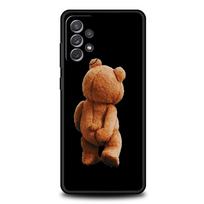 Funny Just Relax Brown Bear Case For Samsung Galaxy A13 A51 A71 A41 A31 A21S A11 A03S A12 A32 A52 A22 A23 A33 A53 A73 5G Cover For Samsung A01