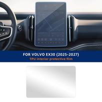 TPU Protective Film for Volvo EX30 2025-2027 Interior Anti-Scratch Transparent Sticker Screen / Matte transparent / L juoda