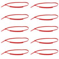 10/20Pcs Anti-Slip Car Wheels Chain Universal Cable Ties Anti-Skid Snow Chains  Muddy Road 10Pcs raudona