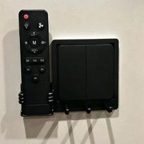 Thickened Light Switch Panel Hook Holder Waterproof Key Hanging Rack  Entryway Foyer Wall juoda