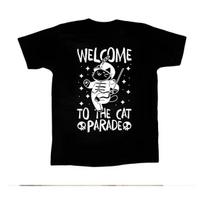 Camiseta De Manga Corta Unisex Welcome To The Cat Parade XL