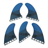 Surfboard Fin Performance Surf Rear Stiff and Stable Water Sports Gear for Surfers, Surfing Blue mėlyna
