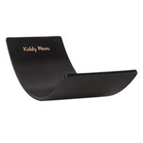 Kiddymoon Deska Balansująca dla Dzieci Czarna Filcowa 83x29,5 cm, Zabawka Sportowa od 2 lat