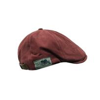 British Western Style Men Berets Hat Adjustable Baseball Cap Berets Vintage Cap  Travel Sport raudona