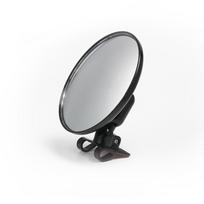 Round 360 Rotation Rearview Mirror ABS Wide Angle Convex Mirror  Car Modified Parts black-9.7cm