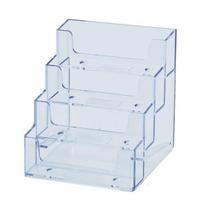 Transparent Name Card Display Stand Business Card Holder Business Card Box Business Card Storage skaidri