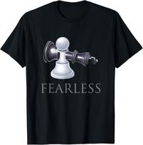 Funny Chess - Fearless Chess Player Smart Gift T-Shirt Unisex T-Shirt XXXL