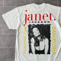 Janet Jackson S/S T- PALAU SANT JORDI White Unisex T-Shirt XXL