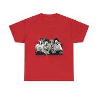 Talking Heads David Byrne Graphic Print Black White Unisex Heavy Cotton T- Unisex T-Shirt XXXL