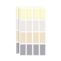 Subject Classification Name Tag Sticker Decoration Sticker Nameplates Name Labels  Children E(10Sheet/160pcs)