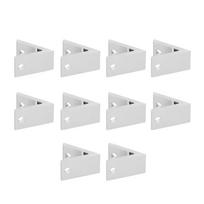 10Pcs Aluminium Angle Corner Industrial Profile Connector Accessories 2030404550604040‑45° aluminum