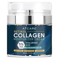 Anti-Aging Wrinkle Face Moisturizer for Men Collagen Day & Night Skin Care with Hyaluronic Acid Nourishing and Moisturizing for Man