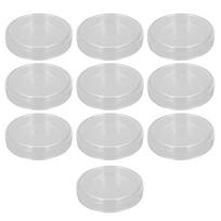 10PCS Laboratory Petri Dish Glass Culture Dishes with Lids for Bioresearch Experiment borosilicate glass