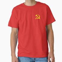 Hammer And Sickle Classic TShirt Made In UsaAus TShirt S2xl S