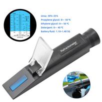 Car Antifreeze Refractometer Multifunctional Auto Coolant Tester Urea Propylene Glycol Glycol Detergent Battery Liquids Test Device ABS