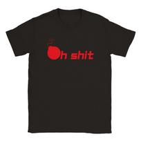 Explosive Graphic Bomb Oh Shit T-shirt S