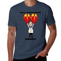 Mr Balloon Hands Tshirt Street Style Casual Tee Shirt S