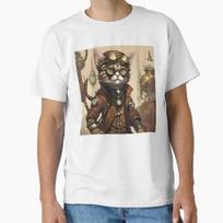 Cogsworth The Steampunk Cat Classic TShirt Made In UsaAus TShirt S2xl S