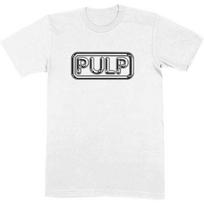 Pulp Different Class Logo White Unisex Tshirt L