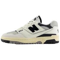 New Balance 550 Sea Salt Unisex Comfort Versatile Wear Resistant Breathable Low Vintage Basketball Shoes Gray Black BB550CPC 41.5