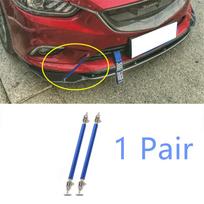 Universal Car Front Bumper Strut Rods - Stainless Steel/Aluminum