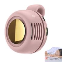 Portable Snap On Mini Whirlwind Fan USB Charging Fan Waist Clip 3-Speed Handsfree Silent Strong Wind Leafless Fan slyva