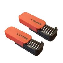 Reinforced ABS Plastic CR2032 Battery Storage Case Holds 12 Units With Safety Feature 1
