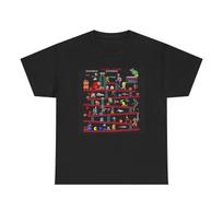 Retro Gaming Collection Tshirt Vintage Gamer Console Vibes Unisex Heavy Cotton S