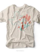 Texas Cactus Floral | Southern T-Shirt | Ruby's Rubbish® 3XL