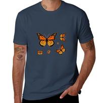 monarch butterflies TShirt Stain Resistant Casual Tee S