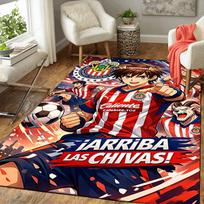 1pc Chivas Soccer Celebration Carpet Rug for Bedroom Living Room Decor Sofa Home Game Area Rug Non-slip Floor Mat. DT7160181 40cm x 60cm