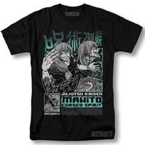 Mahito Jujutsu Kaisen Fushiguro Toji Shirt Anime Manga Graphic T-Shirt L