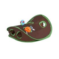 Mice Toys Pet Educational Toys, Tent With Bell, Tunnel Drill, Toy One Size ruda