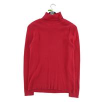 Women's Red Turtleneck Sweater L