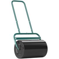 38L Užpildomas cilindrinis plieninis vejos volas - Tamsiai žalias 58 x 32.5 x 113 cm