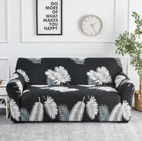 1pc Flower Printed Elastic Sofa Cover Antidirty Spandex Sofa Cover Furniture Protector for Bedroom Office Living Room Home Decor 1pc Single seat