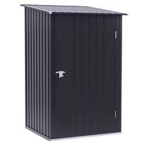 Tool Shed Made of Steel 100 x 103 x 160cm Dark Grey 100 x 103 x 160 cm tamsiai pilka spalva