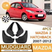 Automobilių purvasaugiai, skirti Mazda 2 / Demio GE hečbekui 2008 2009 2010 2011 2012 2013 m.