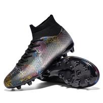 Football Shoes High-top Sock Mouth Football Shoes Men's Long Nail Children Youth Competition Sneakers Football Boots For Kids 34