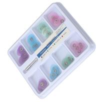 40pcs Dental Polishing Discs Teeth Whitening Resin Oral Teeth Finishing Disc with Mandrel