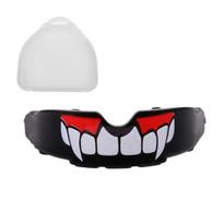 Teeth Protector Fangs Pattern Mouth Guard Flexible Gum Shield for Muay Thai Boxing