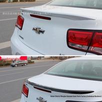 Malibu 2012-2018 Rear Spoiler: No-Drill, Painted Car Modification Primer gray
