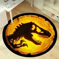1pc Jurassic World Home Office Outdoor Round Carpet Gift Rug Dinosaur Decor MatRC2722 80cm by 80cm