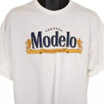 Modelo Cerveza Marškinėliai Vyriški Dydis 2XL Balti Meksikietiško Alaus Aludarystės Reikmenys S gray
