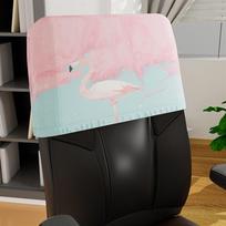 New Elastic Boss Chair Headrest Cover Office Use Chair Cover Swivel Chair Headrest Cover Computer Chair Headrest Cover Dust Resist 45*20*7cm